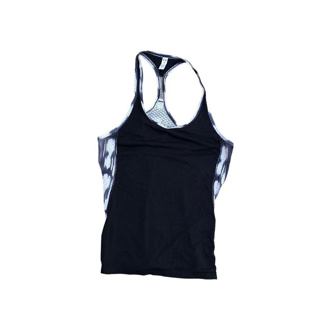UNDER ARMOUR Active Mesh Tank Top Women's MED Grey Gym Exercise Shirt Brand New﻿